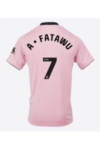 Leicester City Issahaku Fatawu #7 Fotballdrakt Tredje Klær 2025-26 Korte ermer